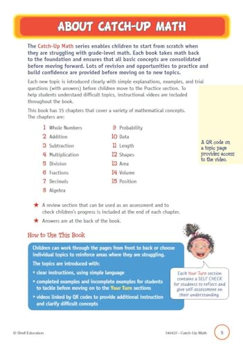 Shell Education 9798765970157 Catch-Up Math: 6Th Grade thumb #4