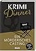 Produktbild Krimi Dinner - Ein mörderisches Casting: Mordswitziges Party-Spiel für zu Hause | Ein spannender Fall, lustige Charaktere, Aktivity-Anteile und beste Unterhaltung für deine Dinner-Party