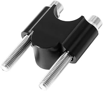 for LT500R for LT250 for LT80 for LT for 500 R for LT 250 1 Pair 28mm 1 1/8" 22mm 7/8" Handlebar Riser Mount Handle Clamp Adaptadores Elevadores ManillarBlack,28mm