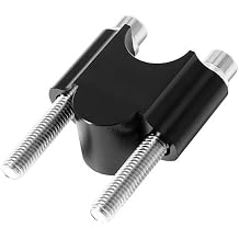 for LT500R for LT250 for LT80 for LT for 500 R for LT 250 1 Pair 28mm 1 1/8" 22mm 7/8" Handlebar Riser Mount Handle Clamp Adaptadores Elevadores ManillarBlack,28mm