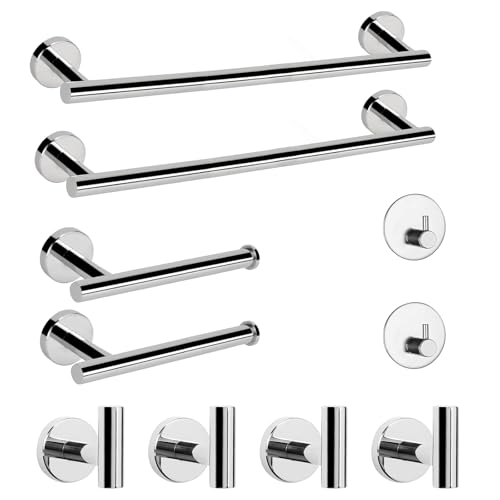 NearMoon Bathroom Hardware Set SUS 304 Thicken Stainless Steel-Towel Bar