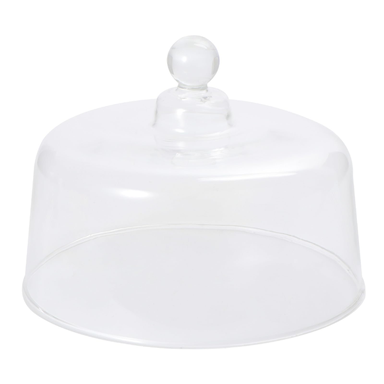 Cloche en Verre 1pc pour Gâteau, Protection Alimentaire et Présentation