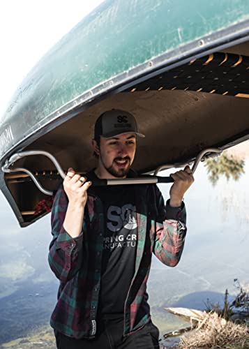 Spring Creek Manufacturing's Canoe Seat/Yoke (Black) #TOP3