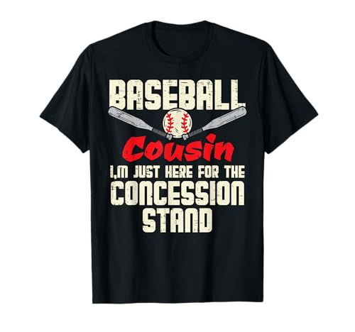 Baseball Cousin Concession Stand Family Matching Men Women T-Shirt
