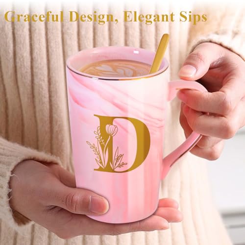 MNZZ Personalized Ceramic Coffee Mug with Lid Tea Cup Cool Grandma Gifts Grandmother Nana Glamma Mawmaw Yaya Abuela Abuelita Grandmas Mamaw Memaw Mimi Nonna Granny Oma Meme Christmas Xmas Present,D by MNZZ - Used condition - Image 6