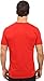 adidas Men's Badge of Sport Classic Tee, Scarlet/Black, Medium