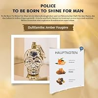 Parfum Homme Police To Be Born To Shine For Man EDT (40 ml) – Ansicht 4