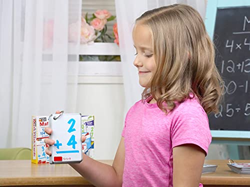 Regal Games 279 Math Flash Cards For Multiplication, Division, Addition And Subtraction - 1St Grade, 2Nd Grade, 3Rd Grade Math & More - Flash Cards Math W/ 4 Binder Rings For Kids  thumb #5