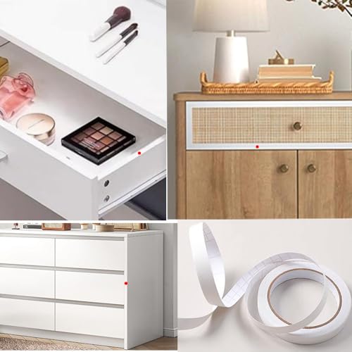 kantenumleimer selbstklebend, 20mm × 12m umleimer, Kantenband, Möbelkantenband, Sicherer Halt ohne Bügeln für Regale und Möbelplatten (Weiße Holzmaserung)