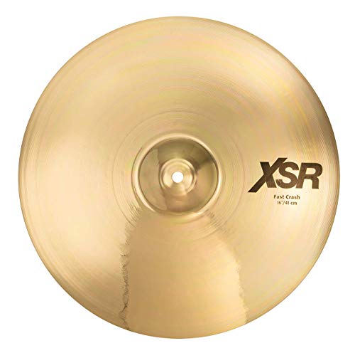 Sabian XSR 16" Fast Crash Cymbal, Brilliant Finish, inch (XSR1607B)