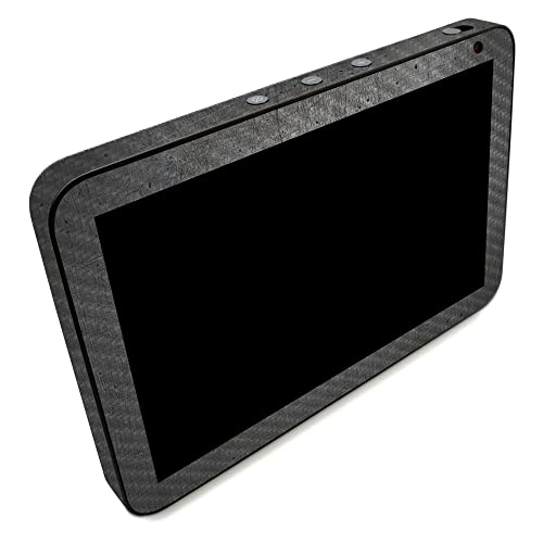 Image of MightySkins Carbon Fiber Skin Compatible with Amazon Echo Show 8 (Gen 2) - Scratched Up | Protective, Durable Textured Carbon Fiber Finish | Easy to Apply | Made in The USA