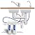 2 Stage Under Sink Drinking Water Filtration System Lead-Free Chrome Faucet Removes Chlorine & Yearly Supply (2 Extra) CTO & (3 Extra) PP Sediment Cartridges 5 Mic, Meets NSF Standards & Regulations