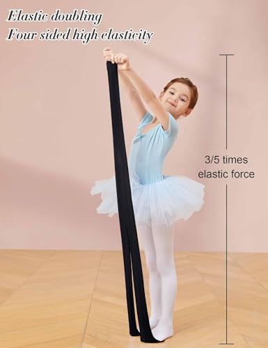 Image of Daydance Toddler Girls Women Soft Ballet Convertible Tights for Dance, Gymnastics, Under Dress, 60D, 2-15 Years, Women Size