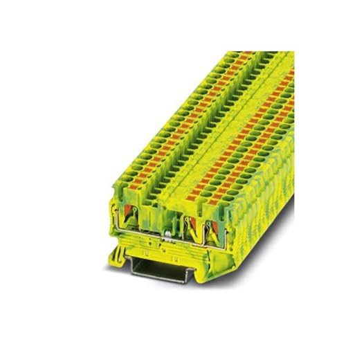 Borne de terre enfichable PT 2,5-TWIN-PE pour bloc de jonction