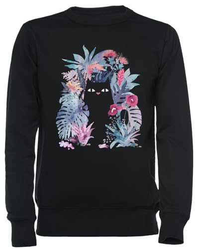 Sweat-Shirt Noir Popoki pour éliminer le stress du choix vestimentaire