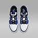 Air Jordan 1 Low OG Wolf Grey Big Kids' Shoes (CZ0858-140, White/Game Royal/Sail/Black) Size 5.5