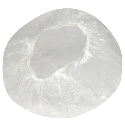 Topro Disposable Polythene Hair Bath Shower Caps Travel DIY Pack 10pcs
