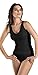 Produktbild Hanro Damen Cotton Seamless Unterhemd, Schwarz (black 0019), 42/44 (Herstellergröße: M)