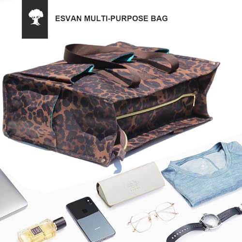 Bolso Utility Tote Bag ESVAN con cierre impermeable miniatura 5