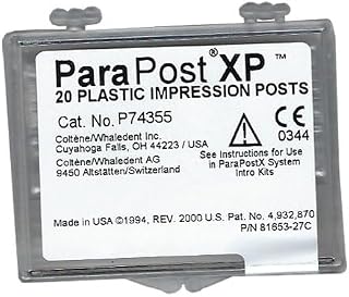 Coltene Whaledent P743-5.5 ParaPostXP Impression Posts Plastic .055 Purple 20/Pk