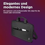 Lenovo Cas de portage d'ordinateur portable T210, 15.6-Inch Ordinateur portable et tablette, design élégant, tissu durable et hydrofuge