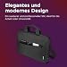 Lenovo 16" Topload-Notebooktasche T210, Schlanke Schultertasche für Laptops bis 15,6 Zoll, wasserabweisendes Gewebe, mit verstellbarem Schultergurt und Trolley-Befestigung – Schwarz