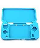  FUNDA DE SILICONA COMPATIBLE PARA NINTENDO NEW 2DS XL GOMA PROTECTOR AZUL