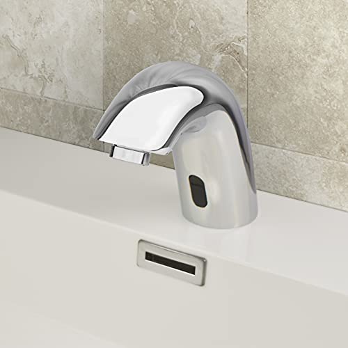 Arch Infra-Red Sensor Basin Mono Mixer Tap & TMV Valve Chrome