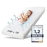 Ehrenkind® Babymatratze Pur | Baby Matratze 70x140 Standard 100 by OEKO-TEX...