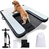 GZYSINFLA Inflatable Large Dog Water Ramp Float Floating...