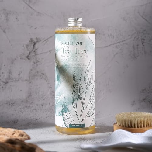 Romiie Zoi Foaming Hand Soap Refill, Tea Tree thumb #2