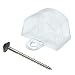 Produktbild 50 Abstandhalter 130/30 Sinus Pofil P8 und 50 Spenglerschrauben 4,5x65mm Edelstahl A2 EPDM 15 mm