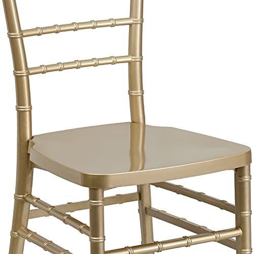 Flash Furniture Hercules Premium Series Chiavari Chair for Formal Events and Banquets, Commercial/Residential All-Occasion Event Chair, Gold - Image 10