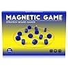 Bameca Magnetic Chess Game with Full-Size Stones, Magnet Game with String, for Family & Party & Travel & Camping, Puzzle Strategy Games, 2 Player Games for Kids & Adults