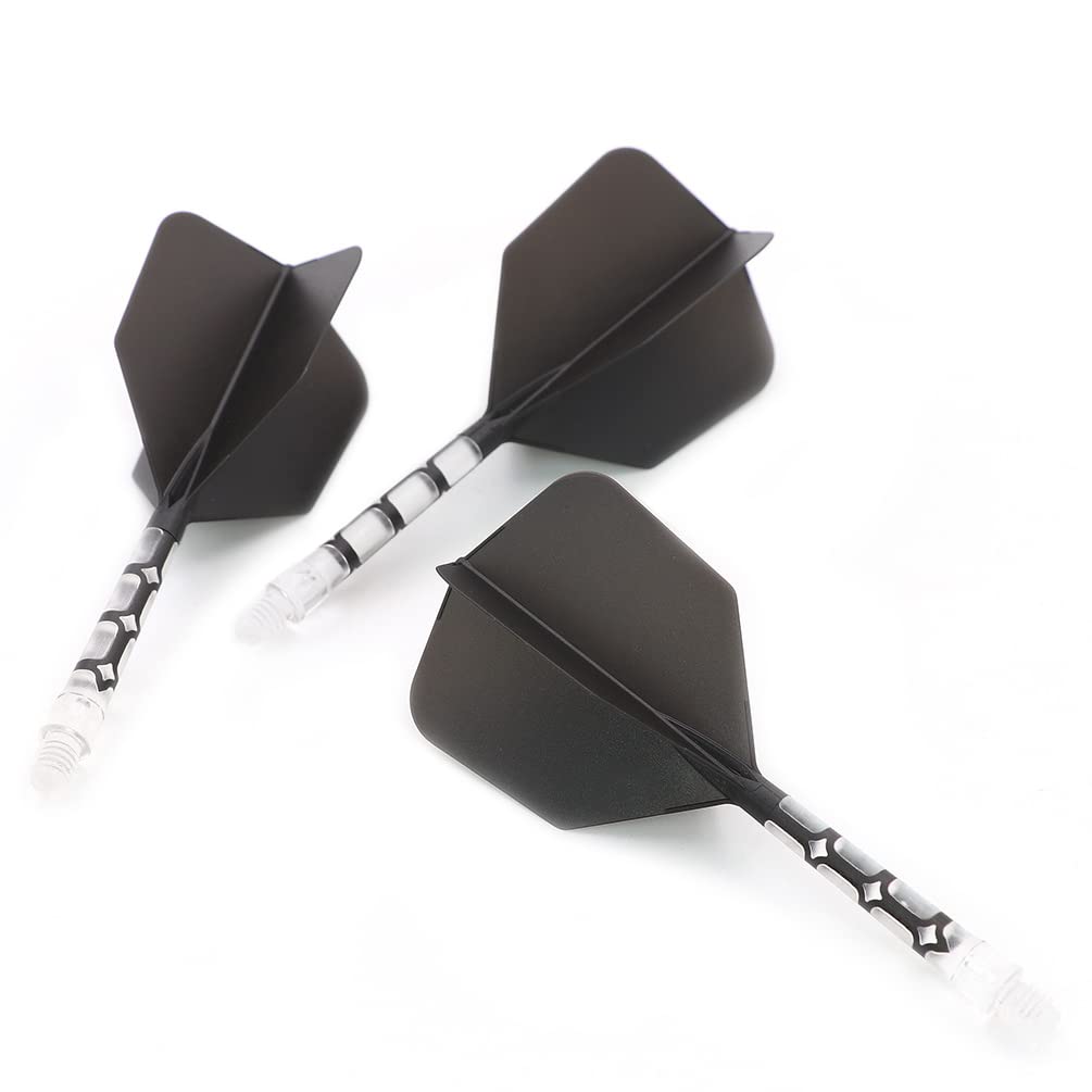 CUESOUL Rost T19 Arbre de fléchettes intégré et Vols en Forme de Grande Aile, Lot de 3 - 5