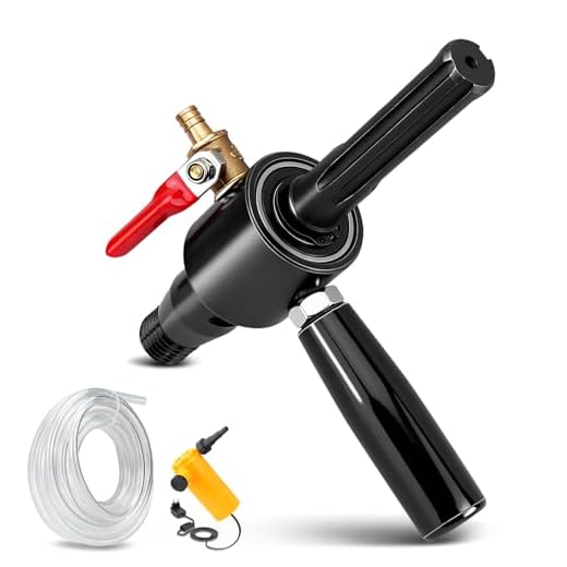 SDS MAX Adapter mit 4m Wasserleitung + Wasserpumpe, Adapter 1 1/4" UNC auf SDS Max mit Integriertem Spülwasseranschluss, Fliesenbohrer Bohrkronen Adapter, für Kernbohrer, Dosensenker Diamantbohrkrone