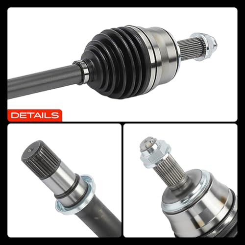 A-Premium CV Axle Shaft Assembly Compatible with Honda Pilot 2016-2020 6 Speed Trans & Acura MDX 2014-2015 Base FWD, 3.5L, Front Right Passenger Side, Replace# 44305TZ5A01 by A-Premium - Image 9