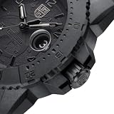 Luminox Męski analogowy szwajcarski mechanizm kwarcowy zegarek z bransoletką z tworzywa sztucznego XS.3601.BO.NSF, czarny, Morze