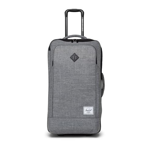 Herschel Supply Co. Heritage Softshell Luggage, Raven Crosshatch, Medium 92 L