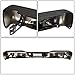 DNA MOTORING Rear Step Bumper w/o Parking Sensor Holes Compatible with 99-06 Silverado Sierra 1500/99-04 Silverado Sierra 2500, Chrome Black, ZTL-Y-0043