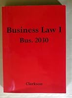 business law 1 bus.2030 0324357028 Book Cover