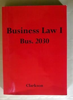 Paperback business law 1 bus.2030 Book