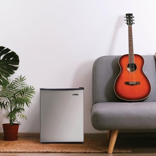 Magic Chef 2.4 cu. ft. Mini Fridge in Stainless Steel Freezerless on Fridge.com