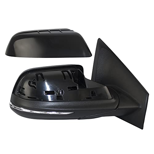 Passengers Power Side View Mirror Heated Memory Puddle Lamp Signal W/Blind Spot Detection Replacement For 11-14 Ford Edge Ct4Z17682Eaptm #TOP1