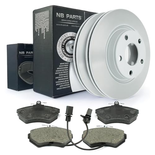 Image of NB PARTS Brake Discs 280 mm Front Brake Pads Suitable for VW Audi A4 B5 B6 Seat Exeo VW Passat