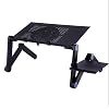 CDwxqBB Laptopstandaard, opvouwbaar, voor laptop, notebook, afneembaar en in hoogte verstelbaar tablet voor notebooks…