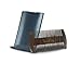 Dual Action Wooden Beard Comb & Case - Natural Black Sandalwood Anti-Static and Hypoallergenic Wood Pocket Comb - For Long and Short Beards & Mustaches with Fragrance Scent by BEARD DO