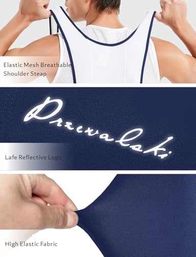 Image of Przewalski Men's 3D Padded Cycling Bike Bib Shorts, Excellent Performance and Better Fit