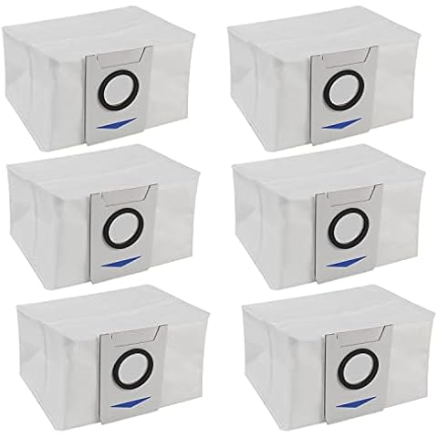Replacement Spare Parts Fit For Deebot X1 Omni/Turbo Robtic Vacuum Cleaner, 6 Dust bags Accessories (6 Dust Bags) Cover