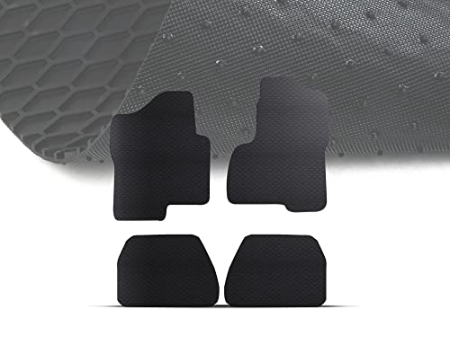 Tapis de sol voiture en caoutchouc nid d'abeille Armordillo Silverado Sierra cabine double 2007